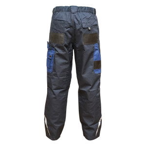 Pantaloni de lucru, poliester cu bumbac, albastru navy, XXL, Cod: BK77218, Brand: BRECKNER GERMANY - Img 4