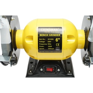 Polizor de banc 250W, 220V disc abraziv 150x16x12.7mm, viteza rotatie 2950rpm , Cod: DISPT58, Marca: CROWNMAN - Img 6