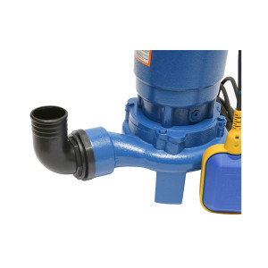 Pompa drenaj, apa murdara submersibila, cu flotor si tocator, 750W, 250L/min, H7m, 220V, WQCD7-8-0.75F, Cod: BK69739, Echivalență: DISLH76, Breckner Germany - Img 3