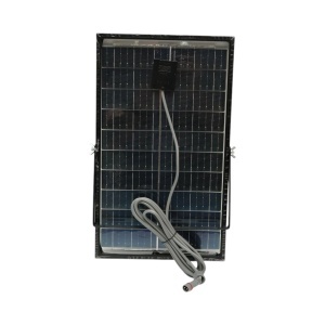 Proiector LED 300W, 6500K cu panou solar bifacial 30W, baterie LiFePO4 15000mAh si telecomanda IP66 Breckner Germany, BK00154 - Img 11