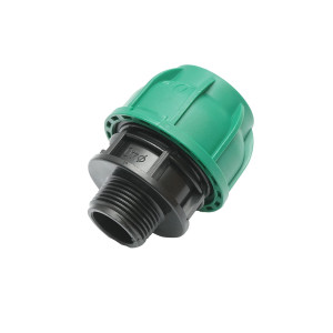 Racord compresiune cu filet exterior D40mmx1 toll,, pentru sisteme de irigatii, Cod: BK78444 Echivalență: DISLS09, Breckner Germany - Img 2