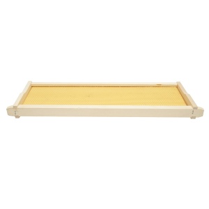 Rama stup din lemn cu fagure din plastic tip Dadant 483x448x159mm Cod: DISTT76 - Img 3