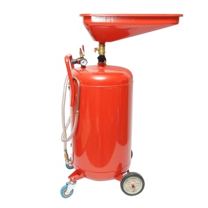Recuperator de ulei 80L cu palnie si sistem de golire pneumatic , Cod: BK87043, - Img 1