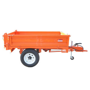 Remorca 1.5T basculabila cu instalatie electrica o singura osie si anvelope 185R14,Cod: 40TH217, Brand: THOR - Img 4