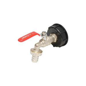 Robinet bazin IBC alama S60x6x3/4 cu filet int 60 mm, Cod: DISEW74, Brand: AUTOSPEED - Img 1