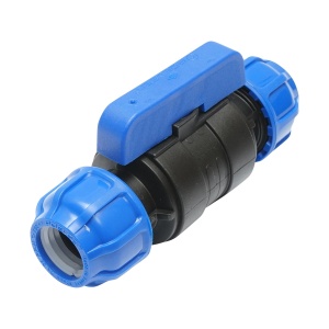 Robinet mufa cu bila D32x32mm, PN10, pentru sisteme de irigatii, Cod: DISLT97, Brand: Poelsan - Img 3