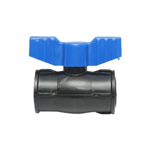 Robinet mufa cu bila egal, filet interior 3/4x3/4, PN10 pentru sisteme de irigatii , Cod: DISPR62 - Img 2