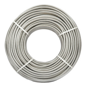 Rola 100m teava inox flexibila, gofrata DN12, pentru instalatii solare rezidentiale, Cod: DISKL88, Breckner Germany - Img 2