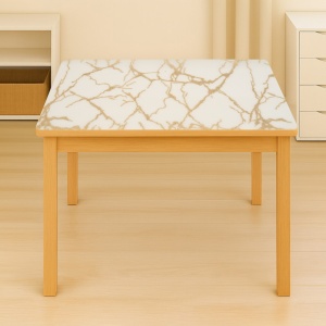 Rola folie protectie masa decorativa PVC siliconizat 0.8x20m, grosime 1.2mm, model marmura Breckner Germany - Img 3