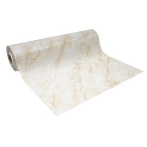 Rola folie protectie masa decorativa PVC siliconizat 0.8x20m, grosime 1.2mm, model marmura natur Breckner Germany - Img 6