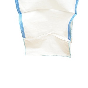 Sac big bag 95x95x180cm alb, capacitate 1500kg, tip U-Panel nelaminat, fund plan, top fusta 85cm, DISUX08 - Img 6