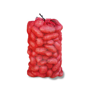 Sac plasa 600x400mm tip Raschel pentru legume 20Kg rosu, Cod: DISLX21, Breckner Germany - Img 1