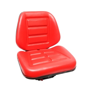 Scaun universal rosu cu reglaj triplu si amortizor pentru tractor U-445, Cod: DISBV56R, Brand: BRECKNER GERMANY - Img 5