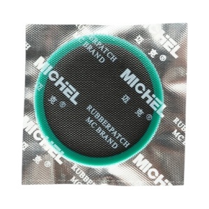 Set 20 petice vulcanizare rotunde 25mm, 32mm, 42mm, 50mm + 1 tub adeziv 20ml pentru camere de aer Michel, DISVG87 - Img 6