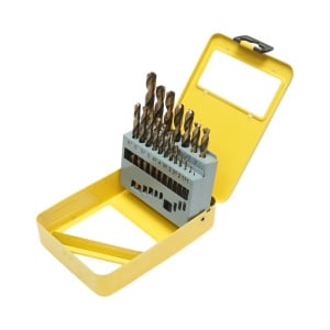 Set 25 burghie elicoidale HSS 1-10mm cu tija cilindrica pentru metal , Cod: DISPN38, Marca: CROWNMAN