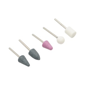 Set 5 pietre slefuire cu tija 3mm Crownman, CROWNMAN, DISUG20 - Img 2