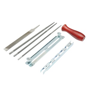 Set 6 instrumente pentru ascutit lant drujba cu pas 3/8, Cod: DISKV34, Brand: AUTOSPEED - Img 1