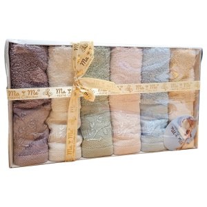 Set 6 Prosoape de Mâini 30×50 cm – Bumbac Soft, Absorbante și Fine