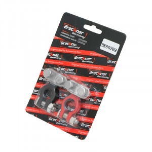 Set borne baterie Zn rosu si negru, Cod: BK80269, Brand: BRECKNER GERMANY - Img 6