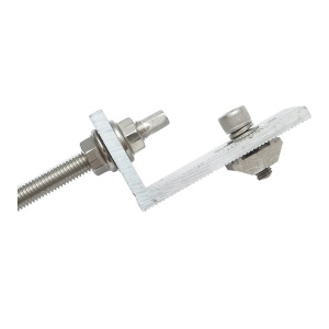 Set clema L pentru acoperis tabla cu bolt M10X200mm prinderi panou solar fotovoltaic, Cod: BK77786, Brand: BRECKNER GERMANY - Img 5