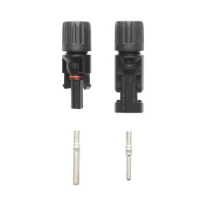 Set conector MC4, 1000V, 45A pentru cablu panou solar 4mm Breckner Germany, BK76971