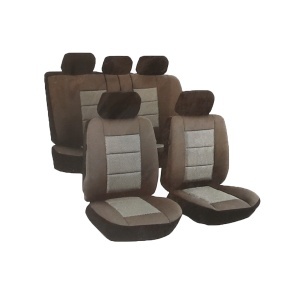 Set huse scaune universale gri negru, BK87903, BRECKNER GERMANY