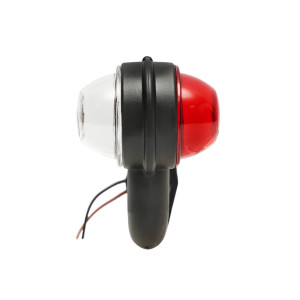Set lampi laterale de gabarit cu LED 24V rosu-alb PVC dur, Cod: DISTD0668003PA24LR, Brand: BRECKNER GERMANY - Img 5