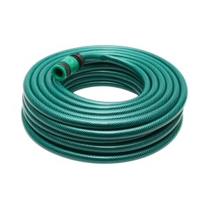 Set rola 20m furtun gradina PVC impletit 1/2 inch cu duza stropit reglabila, conectori si adaptor robinet 3/4-1/2 inch Breckner Germany, BRECKNER GERMANY, BK99029 - Img 3