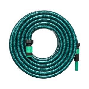 Set rola 20m furtun gradina PVC impletit 3/4 inch cu duza stropit reglabila, conectori si adaptor robinet 3/4 inch Breckner Germany, BRECKNER GERMANY, BK99049 - Img 4
