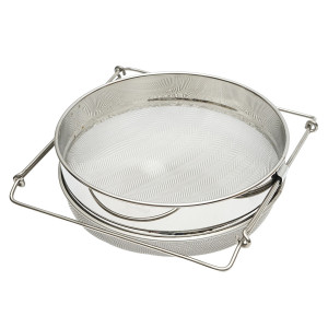 Sita dubla din inox pentru fitrare miere 235mm, Cod: DISKR99 - Img 3