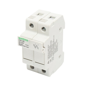 Soclu, separator fuzibil gPV pentru sisteme fotovoltaice 2P, 1100V Suntree, Cod: BK87392, Brand: SUNTREE - Img 3