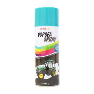 Spray vopsea auto albastru deschis tip Landini profesionala cu uscare rapida 450ml, Cod: BK835121, Brand: MAGIC - Img 1