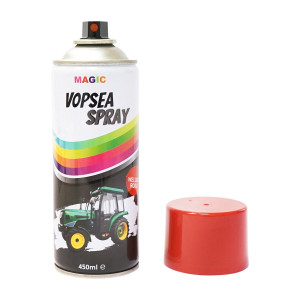 Spray vopsea auto rosu CARMIN tip Welger profesionala cu uscare rapida 450ml, Cod: BK833112, Brand: MAGIC - Img 2