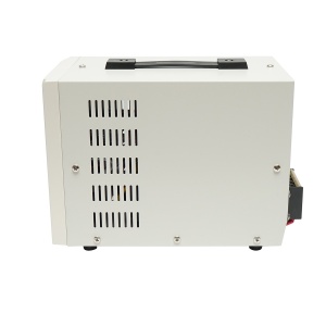 Stabilizator automat de tensiune monofazic cu releu 3000VA/140-260V, 2 prize schuko 230V, afisaj LCD, Cod: BK79721, Marca: BRECKNER GERMANY - Img 3