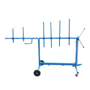 Stand rotativ mobil vopsire elemente caroserie auto cu 6 brate reglabile , Cod: BK56605, - Img 1