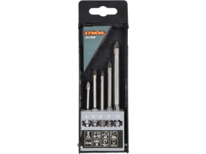 STHOR Set de burghie pentru sticlă și gresie 5 piese (4, 5, 6, 8, 10 mm) - Img 7
