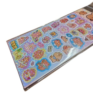 Sticker 3D Capybara – 21 cm, Decor Autocolant Vesel - Img 2