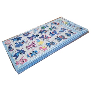 Sticker 3D Stitch – 21 cm, Decor Autocolant Colorat