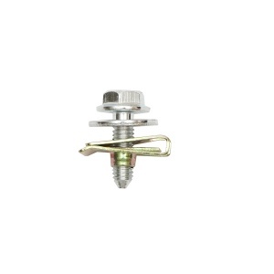 Surub echipat pentru prindere aripa Dacia Logan 6001540893 (8 bucati /aripa), BK74100, BRECKNER GERMANY