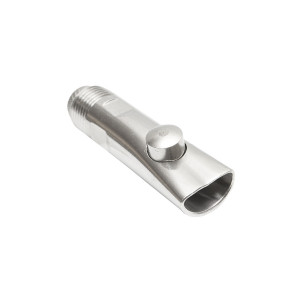 Suzeta din inox cu bila 85x21mm M20 pentru adapare porci si vitei, Cod: BK92471, Brand: BRECKNER GERMANY - Img 4