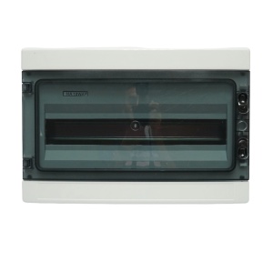 Tablou sigurante aplicat 1 rand, 18 module, IP65, 285x410x140mm Breckner Germany, BRECKNER GERMANY, BK79113