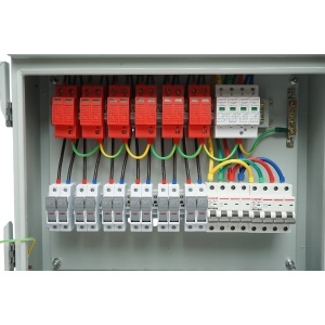Tablou sigurante de protectie echipat 380V pentru sisteme fotovoltaice 20-30KW DC/AC cu 6 siruri/stringuri IP65, BRECKNER GERMANY, DISLH19 - Img 4