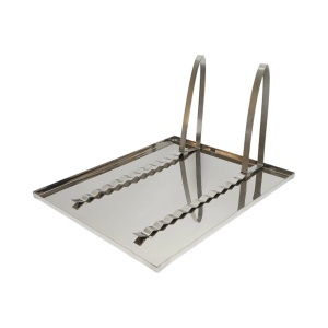 Tava pentru descapacit cu sita din inox 520x415x110mm, Cod: DISKS42 - Img 5
