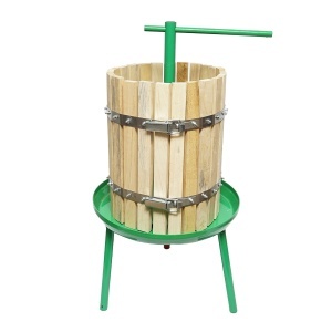 Teasc, presa manuala din lemn pentru struguri, capacitate 30l, DISLP87