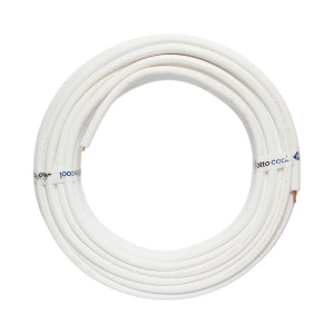Teava cupru izolata 3/8 (9.52mm), grosime perete 0.70mm, izolatie 6mm pentru instalatii aer conditionat 50m/rola, Cod: DISTT91 - Img 2