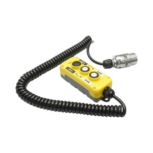 Telecomanda industriala cu 3 comenzi, cablu spiral si fisa priza 7 pini Breckner Germany, BRECKNER GERMANY, BK76779 - Img 2