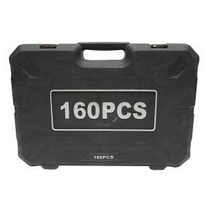 Trusa chei tubulare, chei fixe, biti, torx cu scule si unelte 160 piese , Cod: BK80651, Brand: BRECKNER GERMANY - Img 4
