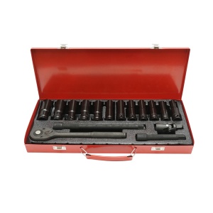 Trusa chei tubulare priza lunga 8-24mm, 1/2 antrenor cu clichet 16 piese Breckner Germany, BRECKNER GERMANY, BK78566