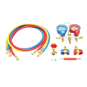Trusa verificare si incarcare instalatii aer conditionat auto R22, R32, R134a, R410a, Cod: DISMW31, Brand: AUTOSPEED - Img 4