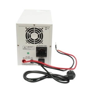 UPS cu invertor centrala termica 1500W/2000VA, unda sinusoidala pura 24V/230V, 1 priza schuko, afisaj LCD, AVR Breckner Germany, BK98473 - Img 5